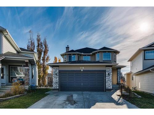 238 Chaparral Court Se, Calgary, AB - Outdoor With Facade