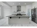 67 Corner Glen Common Ne, Calgary, AB  - Indoor Photo Showing Kitchen With Upgraded Kitchen 