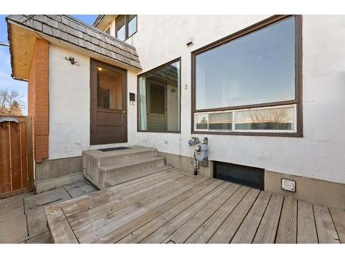 3-6147 Buckthorn Road Nw, Calgary, AB - Outdoor With Deck Patio Veranda With Exterior