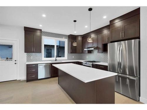 5224 21 Street Sw, Calgary, AB - Indoor Photo Showing Kitchen With Stainless Steel Kitchen With Upgraded Kitchen