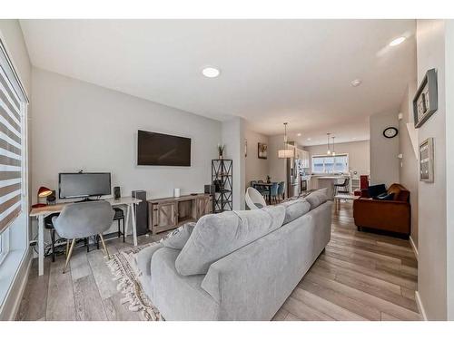 119 Creekstone Drive Sw, Calgary, AB - Indoor Photo Showing Living Room