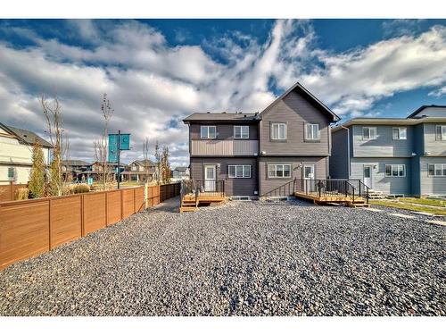 119 Creekstone Drive Sw, Calgary, AB - Outdoor With Deck Patio Veranda