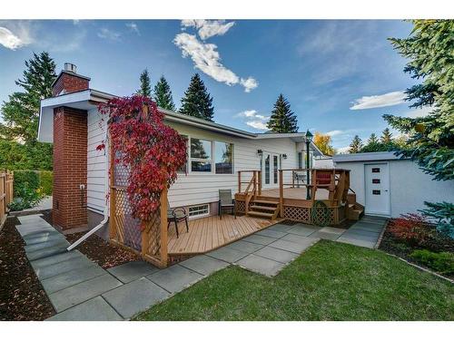 1036 Cannock Place Sw, Calgary, AB - Outdoor With Deck Patio Veranda