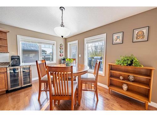 520 Harrison Court, Crossfield, AB - Indoor Photo Showing Dining Room