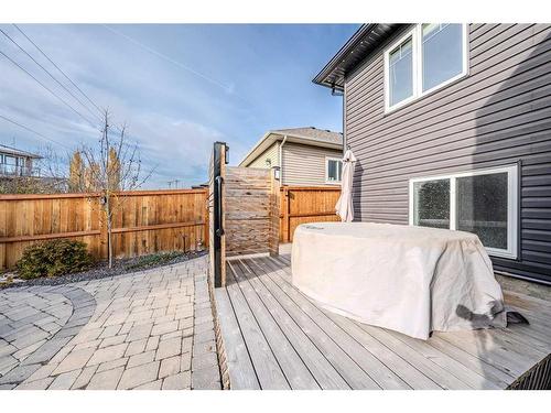 520 Harrison Court, Crossfield, AB - Outdoor With Deck Patio Veranda With Exterior