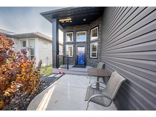 520 Harrison Court, Crossfield, AB - Outdoor With Deck Patio Veranda