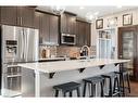 248 Marquis Heights Se, Calgary, AB  - Indoor Photo Showing Kitchen With Stainless Steel Kitchen With Upgraded Kitchen 