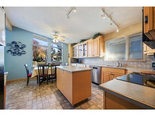 2815 14 Avenue Nw, Calgary, AB - Indoor Photo Showing Kitchen With Double Sink