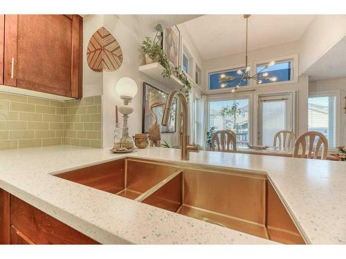 11 Bridlecrest Place Sw, Calgary, AB - Indoor Photo Showing Kitchen With Double Sink