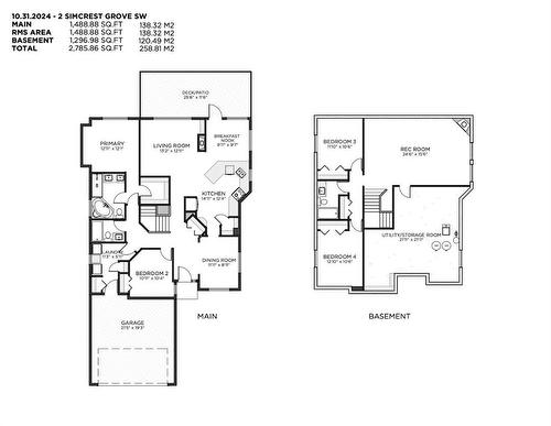 2 Simcrest Grove Sw, Calgary, AB - Other