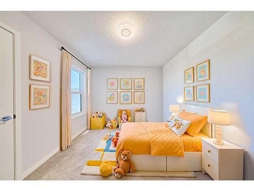 67 Seton Villas Se, Calgary, AB - Indoor Photo Showing Bedroom