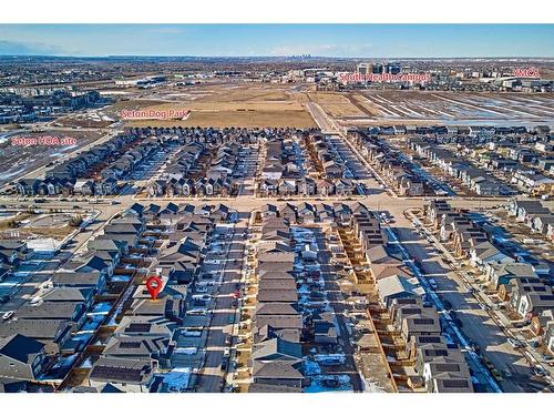 67 Seton Villas Se, Calgary, AB - Outdoor With View