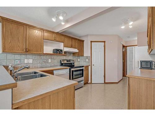 173 Coral Springs Court Ne, Calgary, AB - Indoor Photo Showing Kitchen With Double Sink