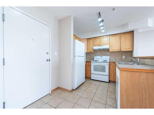 114-92 Saddletree Court Ne, Calgary, AB - Indoor Photo Showing Kitchen With Double Sink