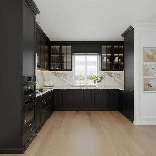 3109 42 Street Sw, Calgary, AB - Indoor Photo Showing Kitchen With Double Sink