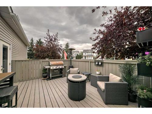 75 River Rock Way Se, Calgary, AB - Outdoor With Deck Patio Veranda