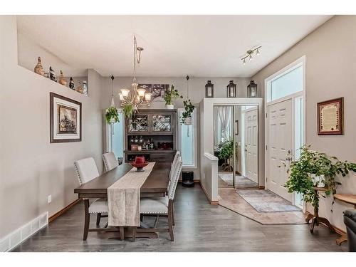 75 River Rock Way Se, Calgary, AB - Indoor Photo Showing Dining Room