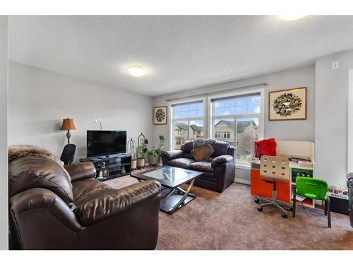 388 Skyview Shores Manor Ne, Calgary, AB - Indoor Photo Showing Living Room