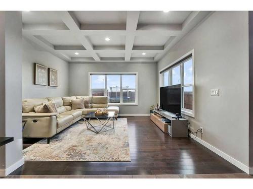 388 Skyview Shores Manor Ne, Calgary, AB - Indoor Photo Showing Living Room