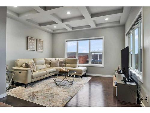 388 Skyview Shores Manor Ne, Calgary, AB - Indoor Photo Showing Living Room