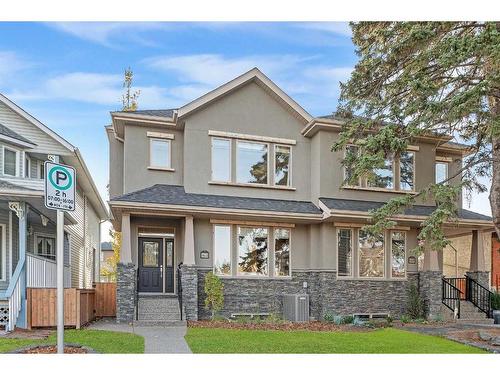 1613 18 Avenue Nw, Calgary, AB - Outdoor With Deck Patio Veranda With Facade