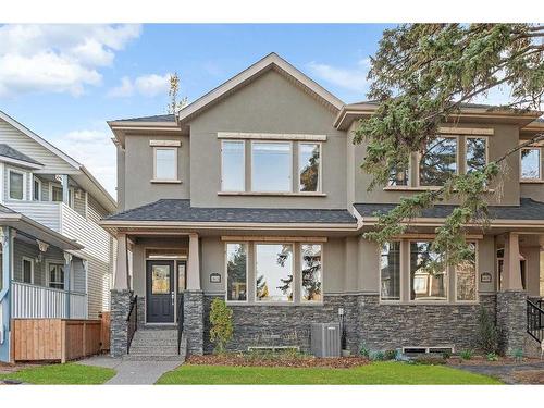 1613 18 Avenue Nw, Calgary, AB - Outdoor With Deck Patio Veranda With Facade