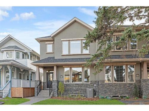 1613 18 Avenue Nw, Calgary, AB - Outdoor With Deck Patio Veranda With Facade