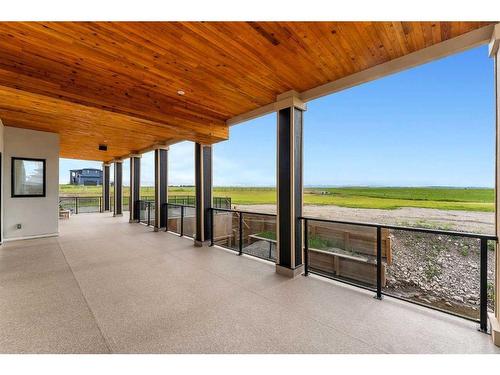 48 Aventerra Way, Rural Rocky View County, AB - Outdoor With Deck Patio Veranda With View With Exterior