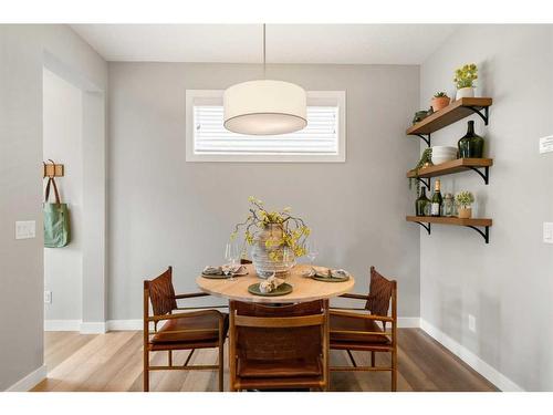 133 Ambleside Heath Nw, Calgary, AB - Indoor Photo Showing Dining Room