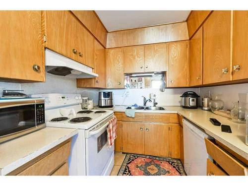 2811 19 Street Nw, Calgary, AB - Indoor Photo Showing Kitchen With Double Sink