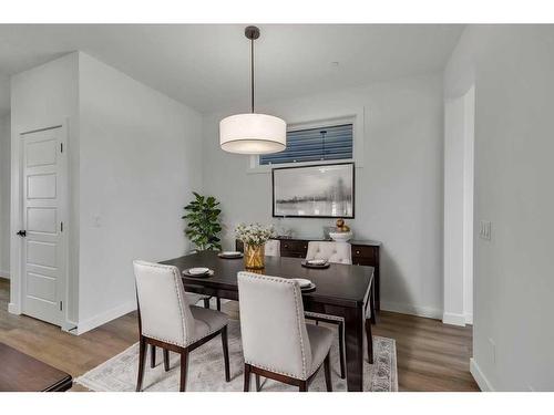 283 Hotchkiss Manor, Calgary, AB - Indoor Photo Showing Dining Room