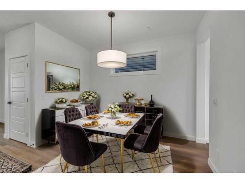 283 Hotchkiss Manor, Calgary, AB - Indoor Photo Showing Dining Room