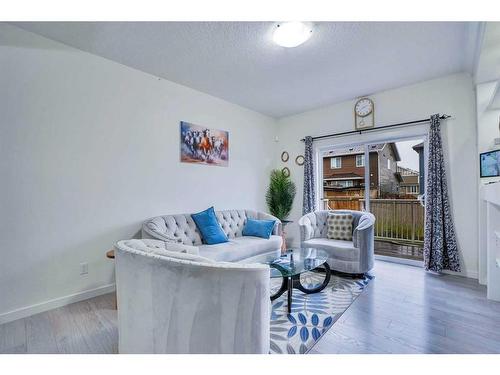 23 Saddlelake Common Ne, Calgary, AB - Indoor Photo Showing Living Room