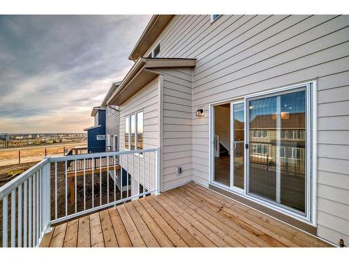 1038 Thimbleberry Hill Sw, Airdrie, AB - Outdoor With Deck Patio Veranda With Exterior