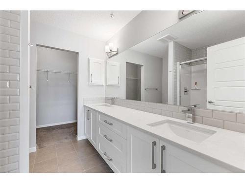 308-4150 Seton Drive Se, Calgary, AB - Indoor Photo Showing Bathroom