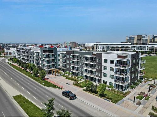 308-4150 Seton Drive Se, Calgary, AB - Outdoor With Balcony With View