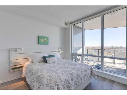 406-615 6 Avenue Se, Calgary, AB - Indoor Photo Showing Bedroom