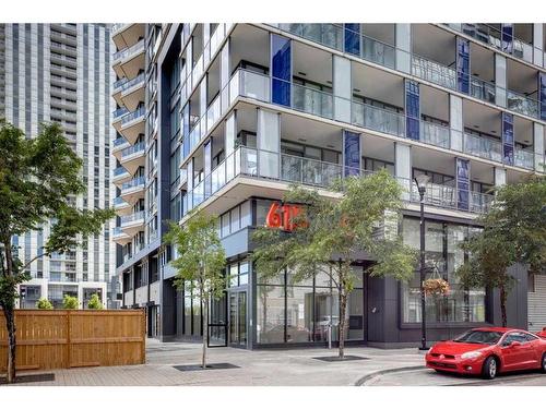 406-615 6 Avenue Se, Calgary, AB - Outdoor With Balcony With Facade