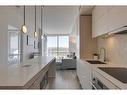 406-615 6 Avenue Se, Calgary, AB  - Indoor Photo Showing Kitchen With Upgraded Kitchen 