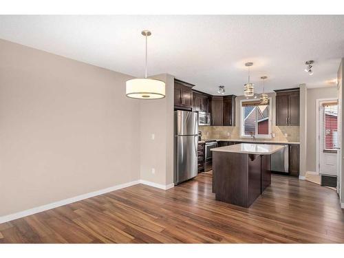 77 Auburn Meadows View Se, Calgary, AB - Indoor Photo Showing Kitchen With Stainless Steel Kitchen With Upgraded Kitchen