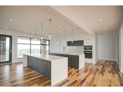 19 Red Willow Crescent, Rural Foothills County, AB - Indoor Photo Showing Kitchen With Upgraded Kitchen