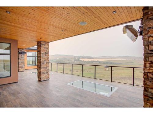 19 Red Willow Crescent, Rural Foothills County, AB - Outdoor With Balcony With Exterior