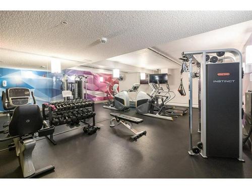 218-510 Edmonton Trail Ne, Calgary, AB - Indoor Photo Showing Gym Room