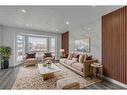 108 Martinwood Way Ne, Calgary, AB  - Indoor Photo Showing Living Room 