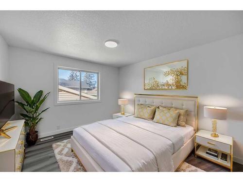 108 Martinwood Way Ne, Calgary, AB - Indoor Photo Showing Bedroom