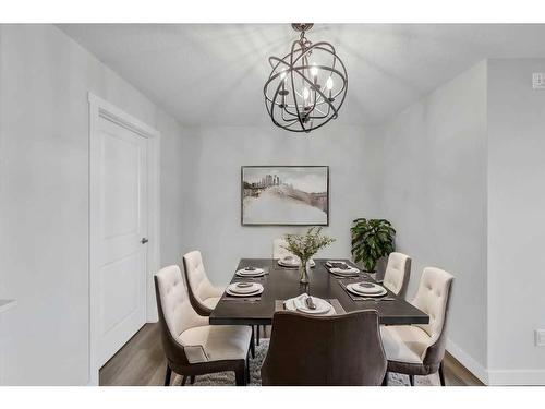 2202-6118 80 Avenue Ne, Calgary, AB - Indoor Photo Showing Dining Room