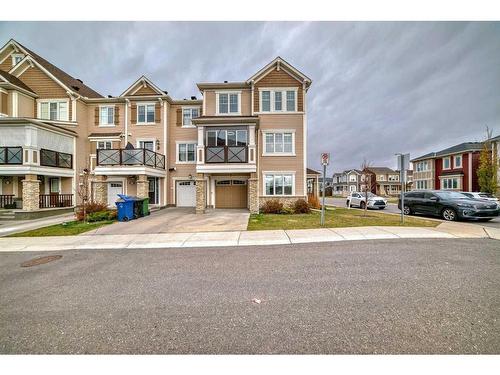 40 Cityscape Avenue Ne, Calgary, AB - Outdoor With Balcony With Facade