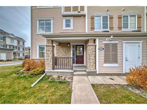 40 Cityscape Avenue Ne, Calgary, AB - Outdoor With Deck Patio Veranda With Facade