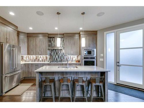 2-2626 24A Street Sw, Calgary, AB - Indoor Photo Showing Kitchen With Upgraded Kitchen