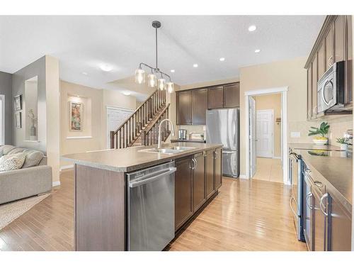 237 Kincora Glen Rise Nw, Calgary, AB - Indoor Photo Showing Kitchen With Upgraded Kitchen